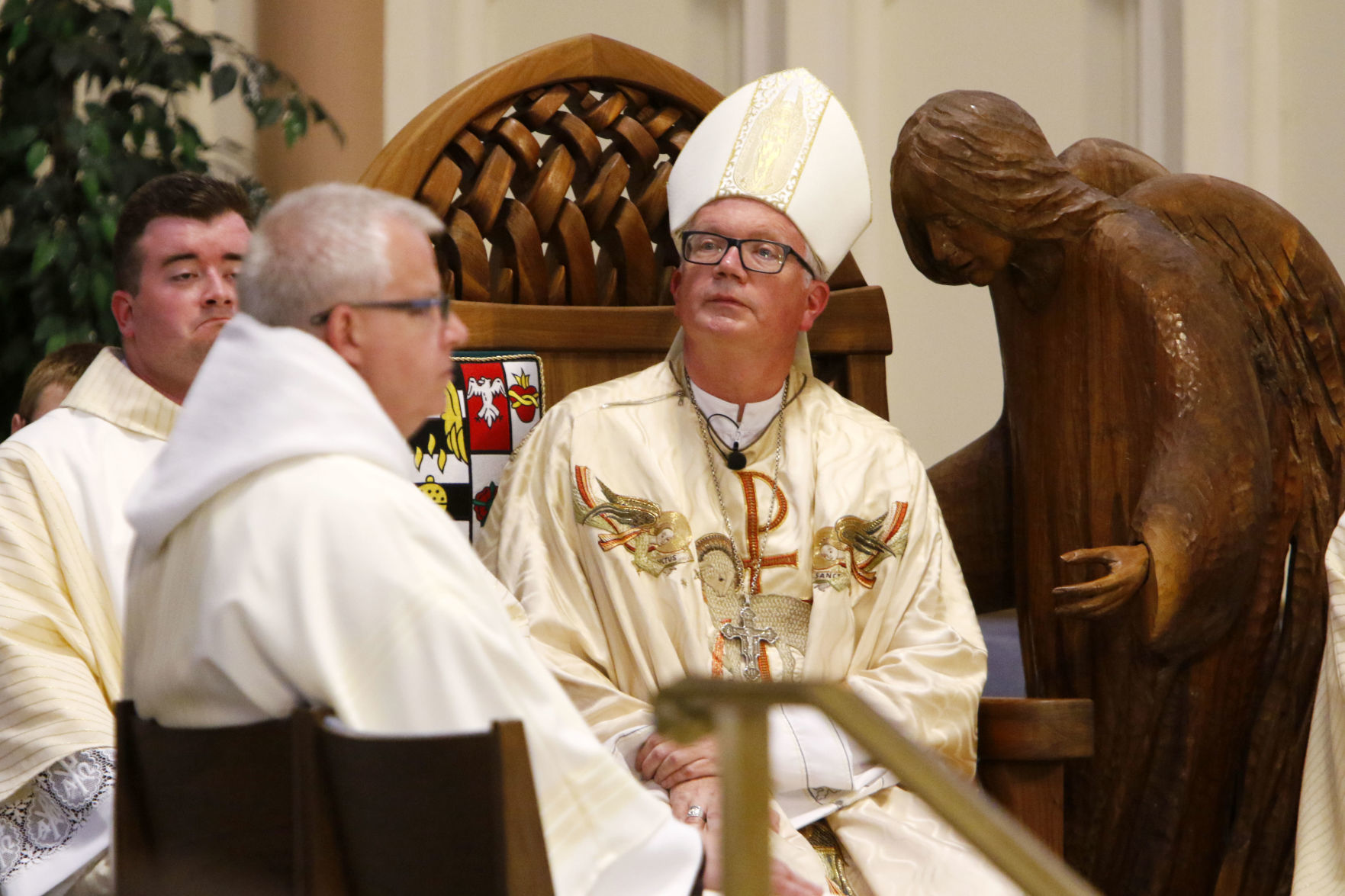 Bishop Hying's final mass